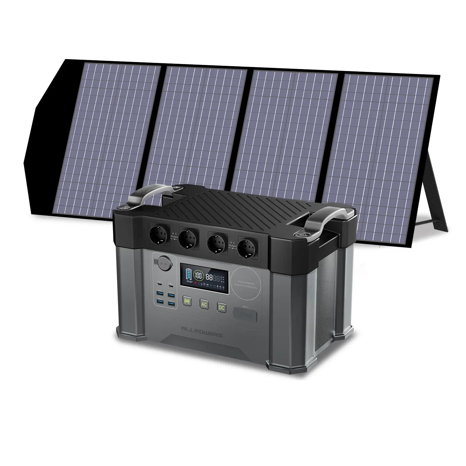 ALLPOWERS Kit Generador Solar 2000W (S2000 + SP029 Panel Solar 140W)