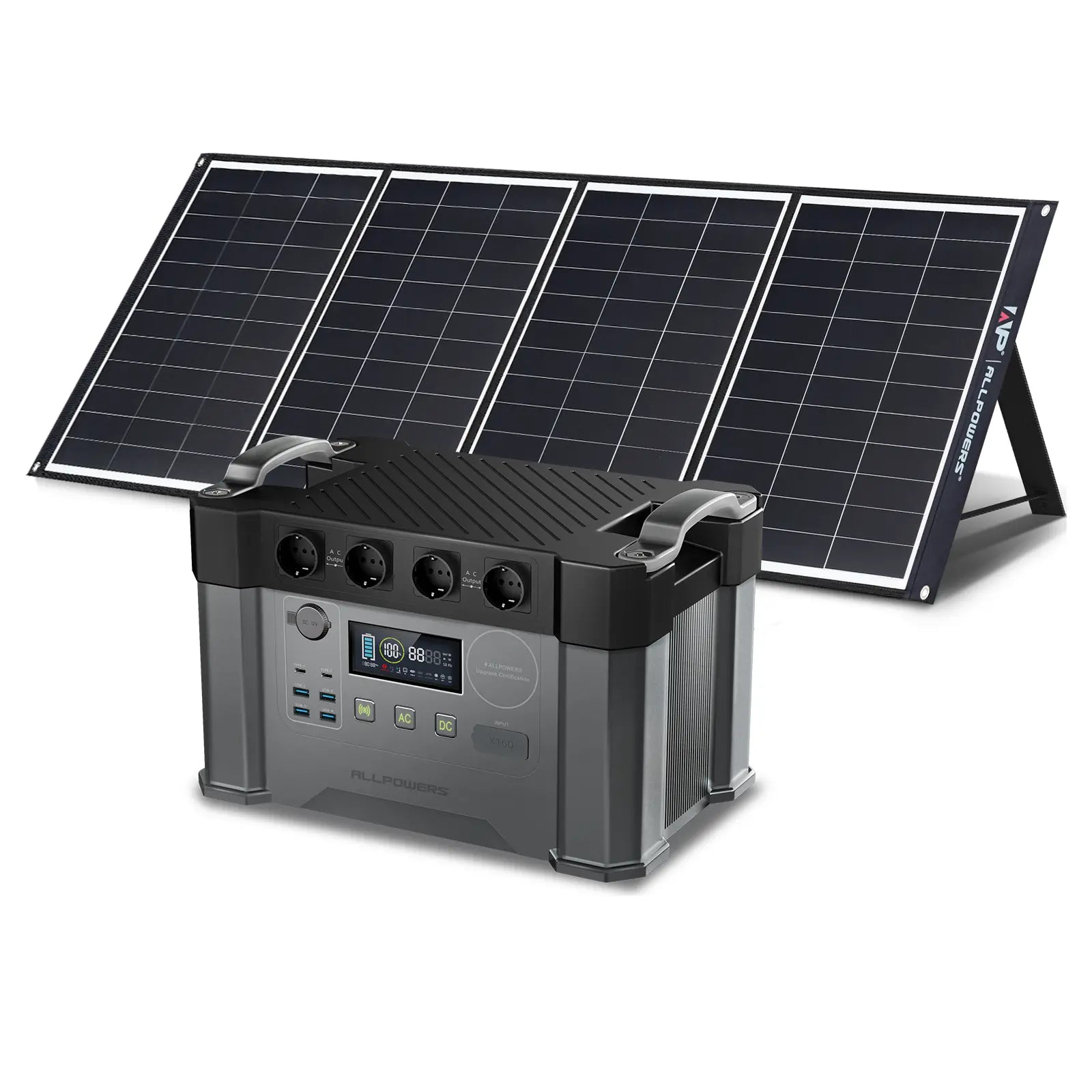 Kit Generador Solar ALLPOWERS 2000W (S2000 + SP035 Panel Solar 200W)