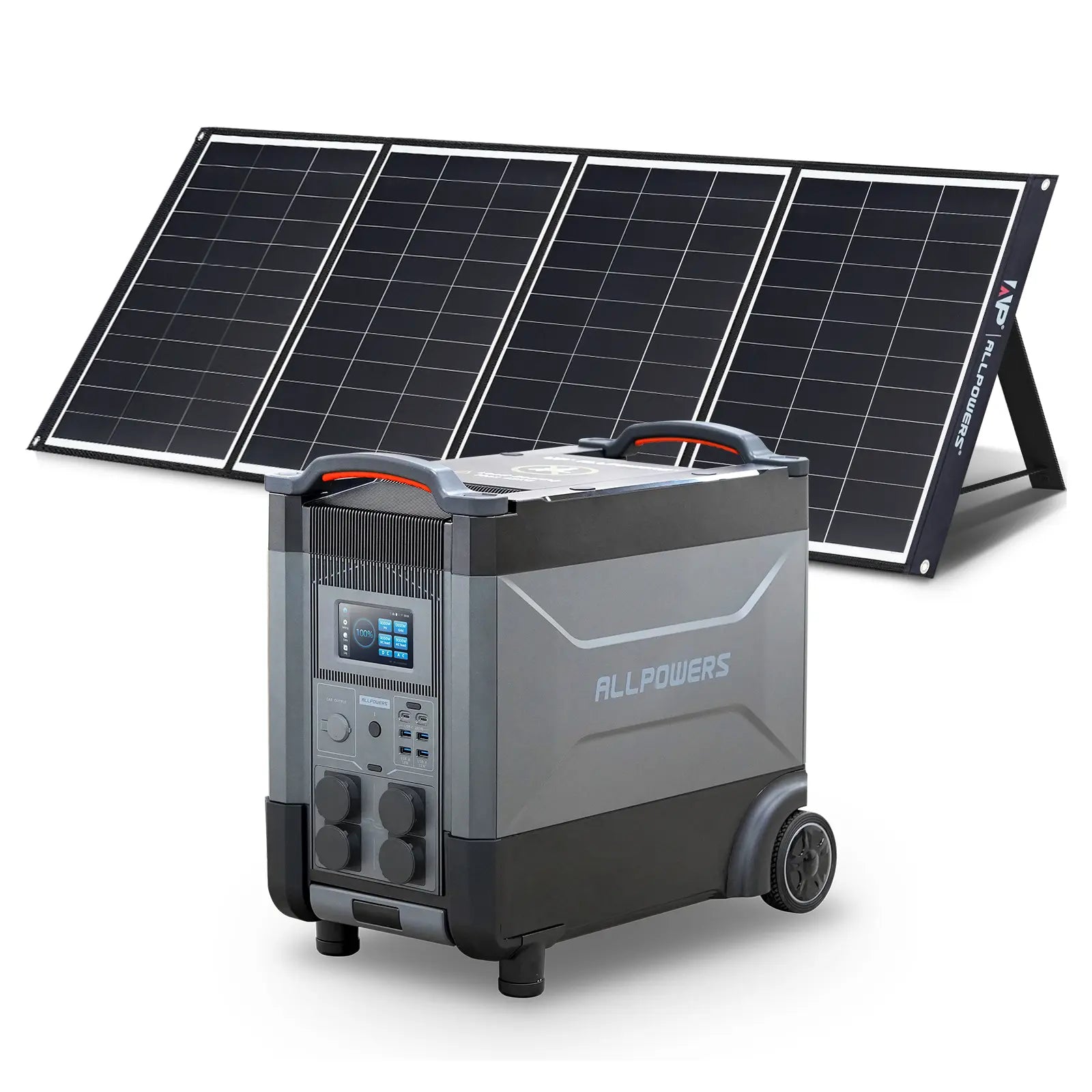 ALLPOWERS Kit Generador Solar 4000W ( R4000 + SP035 Panel Solar 200W)