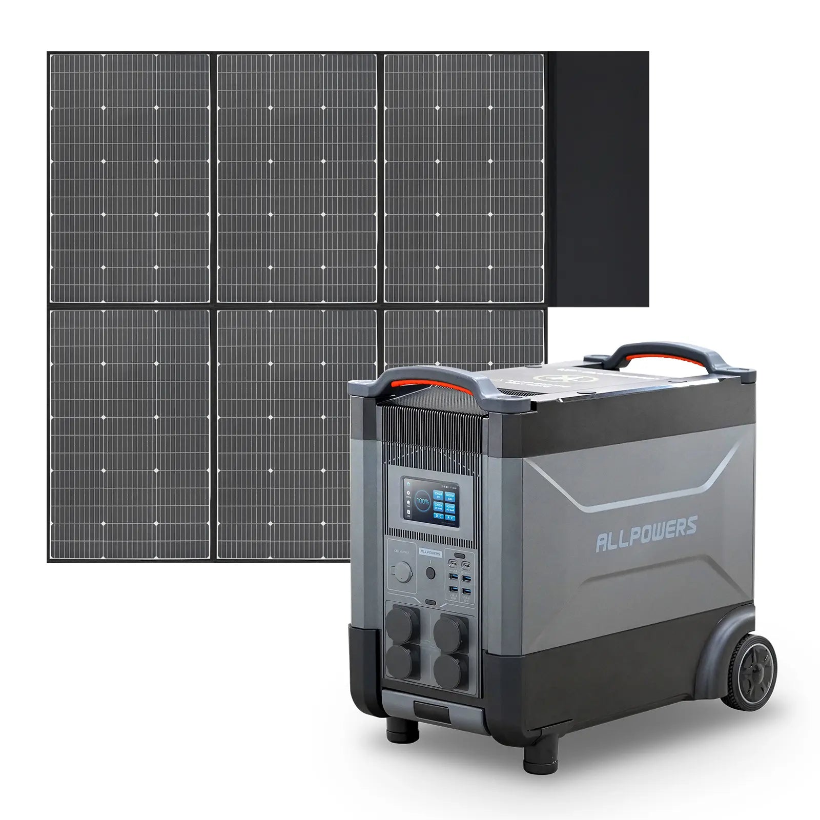 ALLPOWERS Kit Generador Solar 4000W (R4000 + SP039 Panel Solar 600W)
