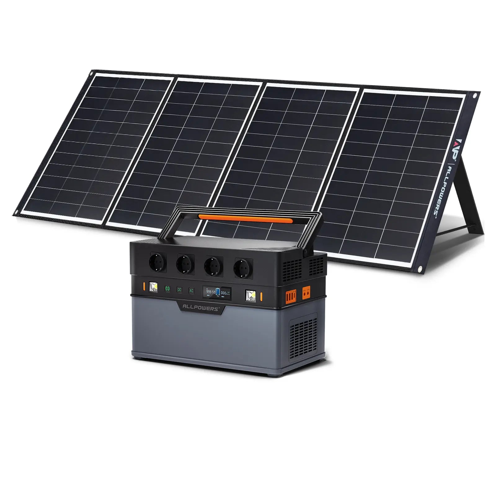 ALLPOWERS Kit Generador Solar 1500W (S1500 + SP035 Panel Solar 200W)