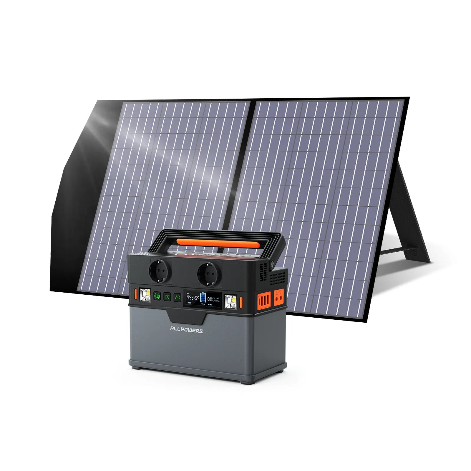 ALLPOWERS Kit Generador Solar 300W (S300 + SP027 Panel Solar 100W)