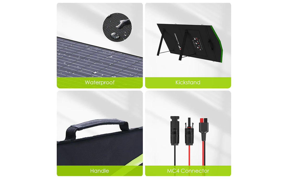 ALLPOWERS Generador Solar 4000W (R4000 + SP027 Panel Solar 100W)