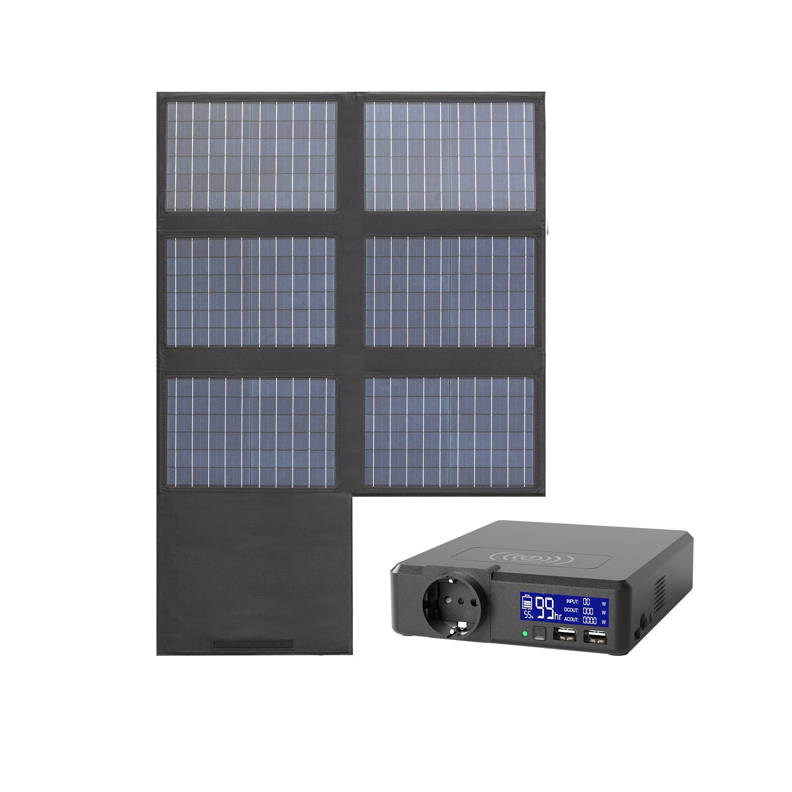 ALLPOWERS Generator Solar 200W (S200 + SP026 60W Placa Solar)