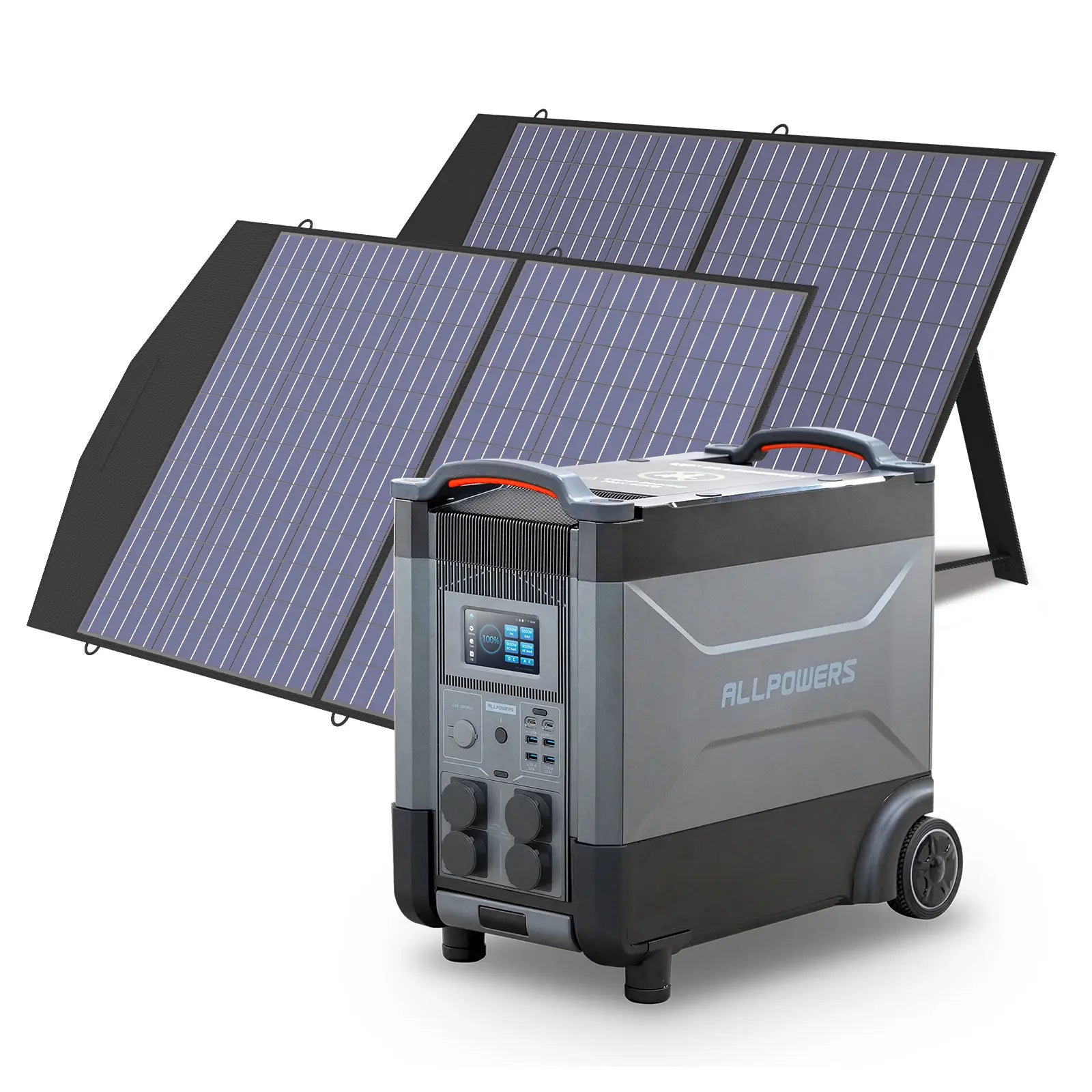 ALLPOWERS Kit Generador Solar 4000W (R4000 + SP027 Panel Solar 100W)