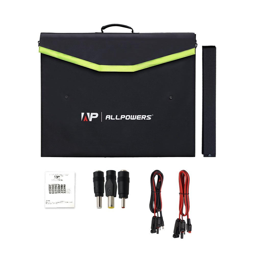 ALLPOWERS SP027 Placa Solar Portátil Monocristalino 100W